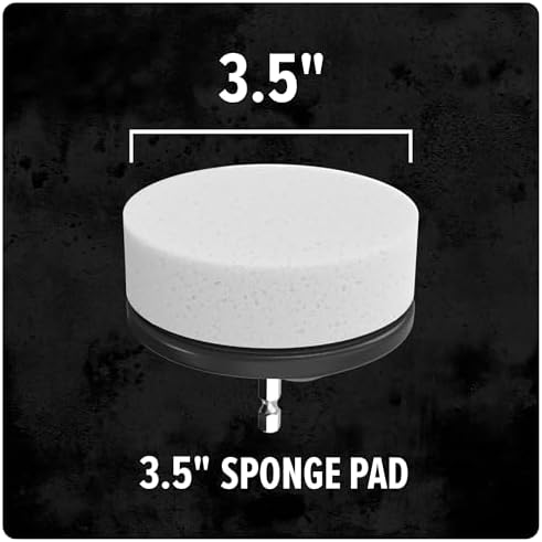 Dirt Devil Foam Sponge Pad Cleaning Set, 3 Piece, 3.5" Sponges