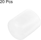 uxcell 20pcs Rubber End Caps Protective Caps 28mm ID Vinyl PVC Round Tube Bolt - Image 2