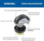 Dremel Versa Power Scrubber Kit with 5 Scrub Daddy Cleaning Sponge Pads - Waterproof Cordless Electric Spin Scrubber, High Speed, Multi-Surface Cleaning for Kitchen, Household, and Bathroom, PC10-07