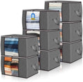 Pterying 8 Pack Clothes Storage Bags