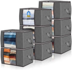 Pterying 8 Pack Clothes Storage Bags