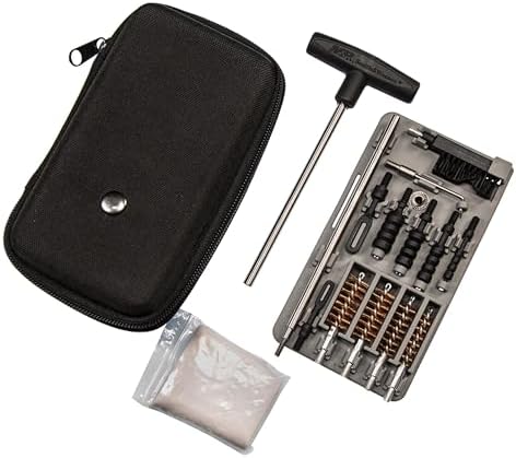 Smith & Wesson Compact Cleaning Kit, Compatible with Rifles, Pistols, and Handguns, for Cleaning, Maintenance, and Gunsmithing