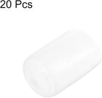 uxcell 20pcs Rubber End Caps Protective Caps 13mm ID Vinyl PVC Round Tube Bolt - Image 2