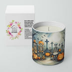 Caroline's Treasures DAC2229CDL Calacas Skeletons Spooky Halloween Decorative Soy Candle Nature Soy Wax Essential Oil Home Decor Ideal for Bedroom Kitchen Bath Office Gift, 10 oz