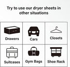 Dr.Easy Dryer Sheets Free & Clear Plant Based all ingredients - Image 7