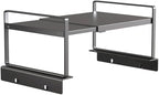 Adjustable Fridge Top Storage Rack, 12.4"-23.62" Expandable Organizer Shelf - Image 3