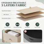 7 Drawer Dresser for Bedroom, Fabric Storage Drawer Unit