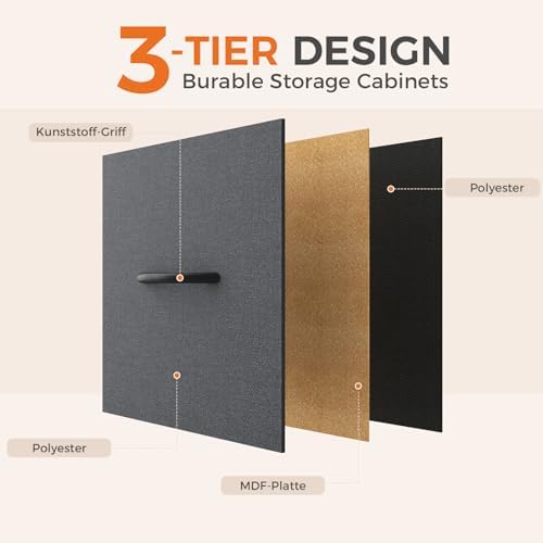 DUMOS 10 Drawer Dresser for Bedroom, Storage Organizer Chest of Drawers