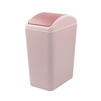 4.5 Gallon Pink Plastic Waste Can, Kitchen Garbage Can by Parlynies