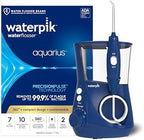 Waterpik Aquarius Countertop Water Flosser with 10 Settings, 7 Tips, Blue
