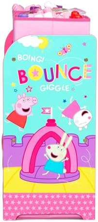 Delta Children - Peppa Pig Design & Store 6 Bin Toy Storage Organizer - Greenguard Gold Certified, Pink