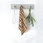 Kitchen Towels Set of 6 Multiolor Buffalo Checks 20X30 Inches, Soft Premium - Image 2