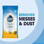 Pledge pH Balanced Multi Surface Cleaning Wipes, Fresh Citrus, 25 Ct, 4 pk
