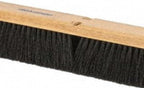 PRO SOURCE 24" Push Broom Head: Poly Bristles, Threaded Wood Block - Image 3