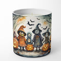Caroline's Treasures DAC2221CDL Trick or Treaters Spooky Halloween Decorative Soy Candle Nature Soy Wax Essential Oil Home Decor Ideal for Bedroom Kitchen Bath Office Gift, 10 oz