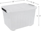50 Quart Clear Storage Container - Image 2