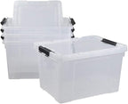 Pekky 50 Quart Clear Storage Containers/Bins - Image 7