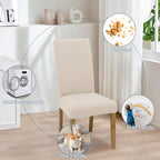Dining Chair Covers, Stretch Seat Covers, Washable Furniture Protector