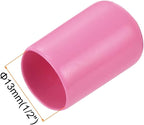 uxcell 20pcs Rubber End Caps 13mm ID Vinyl PVC Round Tube Bolt Cap Cover Screw - Image 3