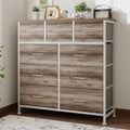 Fabric Dresser for Bedroom with 9 Drawers, Storage Tower