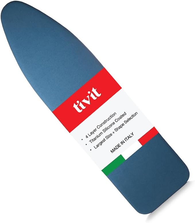 TIVIT Ironing Board Cover 15 x 54, Performance Grade Titanium Coated Pro Grip by TIVIT