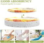 Thanksgiving Pumpkin Fruits Kitchen Sponges Cleaning Dish Sponges Non-Scratch Natural Scrubber Sponge for Kitchen Bathroom Cars Pack of 3 - Image 3