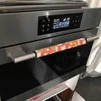 Orange Maple Leaf Refrigerator Door Handle Covers Set of 6