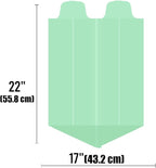 3 Gallon Flap Tie Compostable Trash Bags, Biodegradable Kitchen Garbage Bags - Image 2