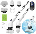 TUYU Electric Spin Scrubber, Cordless Cleaning Brush for Bathroom,Home