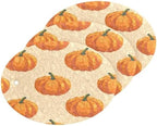 YETTASBIN Thanksgiving Pumpkin 3PCS Wood Pulp Scrub Sponges, Reusable Absorbent Household Cleaning Sponge Non-Scratch Kitchen Dish Sponges, Multi-Surface Safe Scrubber for Nonstick Pans, Pots by Unknown