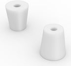 Labasics 5-Pack 4# Single-Hole Silicone Stoppers, Durable and Reusable Silicone - Image 4