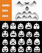 JUSTOTRY Pumpkin Carving Kit with Hammer - Safe for Kids, Halloween Pumpkin Carving Tools, Durable Stainless Steel Non-knife Stencils, Set for Adults, 23 PCS