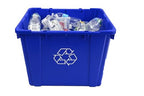 14 Gallon Blue Indoor or Outdoor Recycling Bin Stackable Made in The USA from - Image 2