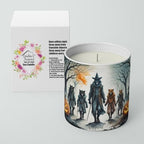 Caroline's Treasures DAC2280CDL Werewolves Spooky Halloween Decorative Soy Candle Nature Soy Wax Essential Oil Home Decor Ideal for Bedroom Kitchen Bath Office Gift, 10 oz