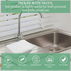 100% Cotton Terry Towel Cleaning Rags Pearl White 14'x17'|Pack of 100|Soft - Image 5