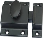 QCAA Traditional Large Oval Turn Cabinet Latch, Solid Brass, by QCAAHardware