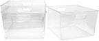 Isaac Jacobs 3-Pack XL Clear Storage Bins - Image 5