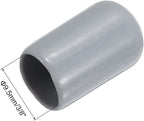 uxcell 20pcs Rubber End Caps 9.5mm ID Vinyl PVC Round Tube Bolt Cap Cover Screw - Image 3