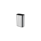 Global Industrial 10-1/2 Gallon Stainless Steel Slim Open Top Receptacle - Image 5