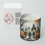 Caroline's Treasures DAC2262CDL Orcs Spooky Halloween Decorative Soy Candle Nature Soy Wax Essential Oil Home Decor Ideal for Bedroom Kitchen Bath Office Gift, 10 oz