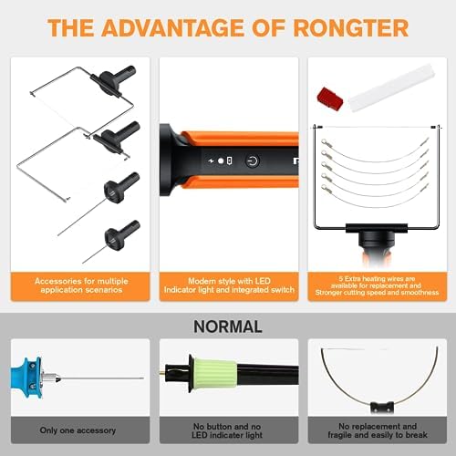 4-in-1 Hot Wire Foam Cutter Kit Hot Knife Cutting Tool