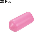 uxcell 20pcs Rubber End Caps 7mm ID Vinyl PVC Round Tube Bolt Cap Cover Screw - Image 2