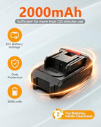 TUYU Electric Spin Scrubber,1500RPM Powerful Cleaning Brush for Home