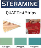 Pack of 4 Steramine Sanitizing Tablets w/ 30x QT-10 Test Strips by FryOilSaver - Image 3