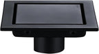 RANDOM Black Shower Drain Square by RANDOM