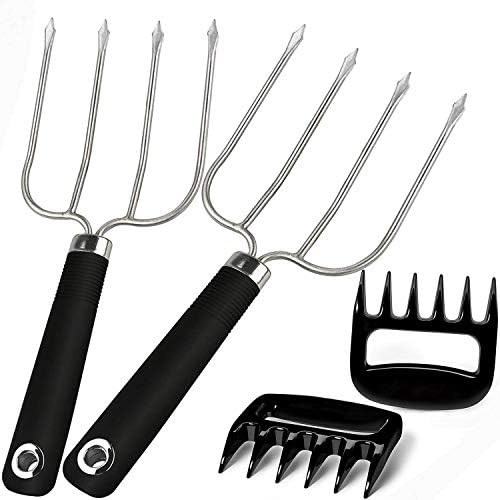 Turkey Lifting Forks & Meat Claws Set, Easily Lift, Transfer Meat & Poultry by MTNZXZ