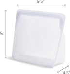 Stasher Premium Silicone Reusable Food Storage Stand-Up Bag Mega, Sous Vide - Image 5