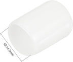 uxcell 20pcs Rubber End Caps 14.5mm ID Vinyl Round Tube Bolt Cap Cover Thread - Image 3