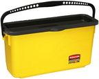 Rubbermaid Commercial Products HYGEN Charging Bucket Microfiber Mops, 18-in