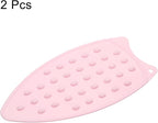 HARFINGTON 2pcs Silicone Iron Rest Pad, Pale Pink - Image 3